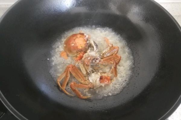 酒酿焖蟹的做法图解12