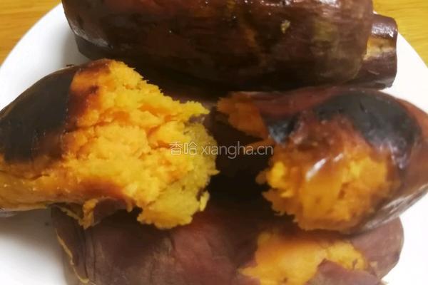 电饭锅版烤红薯的做法图解6