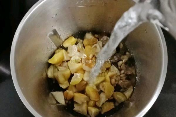 板栗双豆浆的做法图解9
