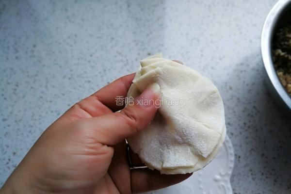 香菇糯米烧麦的做法图解21