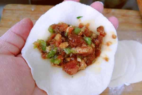 茼蒿梗蘑菇猪肉馅饺子的做法图解17