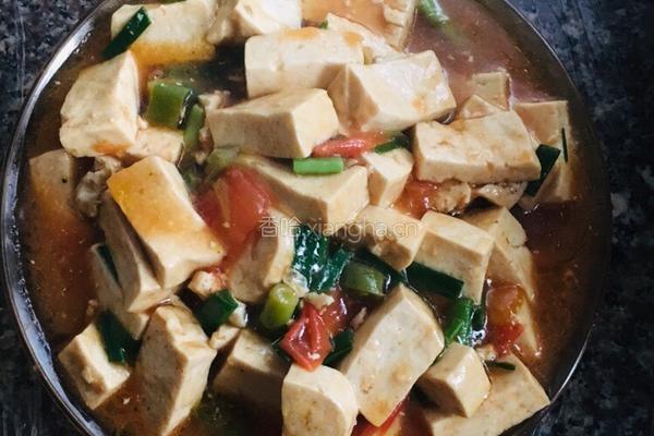 番茄豆腐的做法图解7