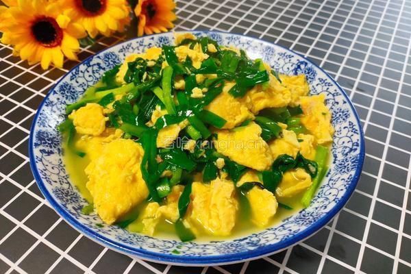 韭菜冬笋炒蛋的做法图解10