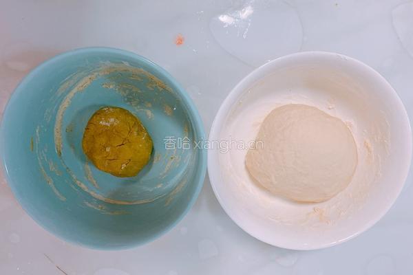 抹茶玫瑰花包的做法图解4