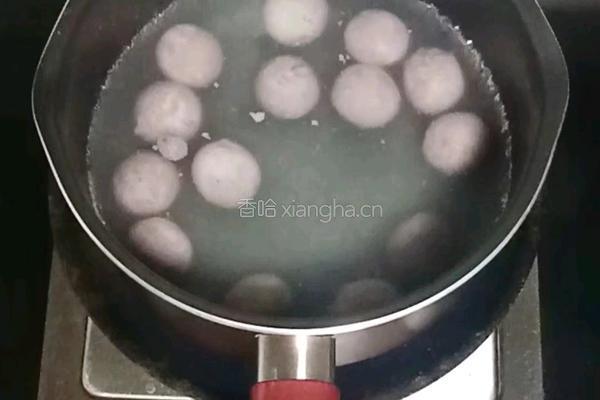 银耳酒酿汤圆的做法图解7