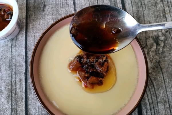 鲍鱼干贝xo酱蒸蛋羹的做法图解9