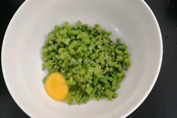 香脆豆角蛋饼的做法图解7