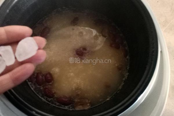 红枣桂圆小米粥的做法图解9