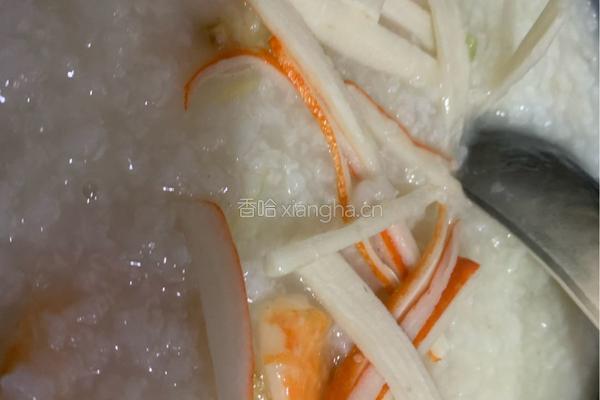 鲜虾粥的做法图解7