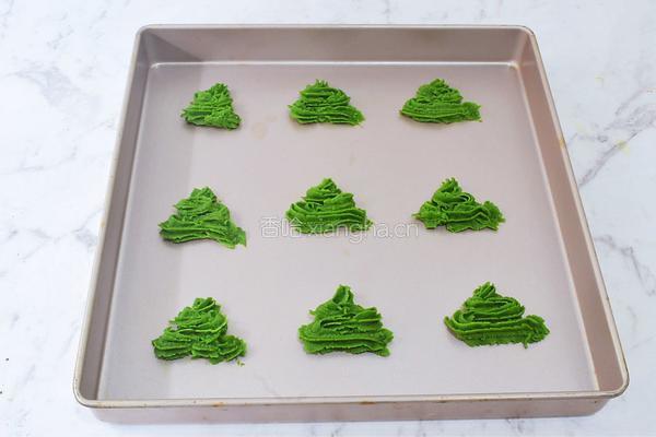 圣诞树饼干的做法图解11