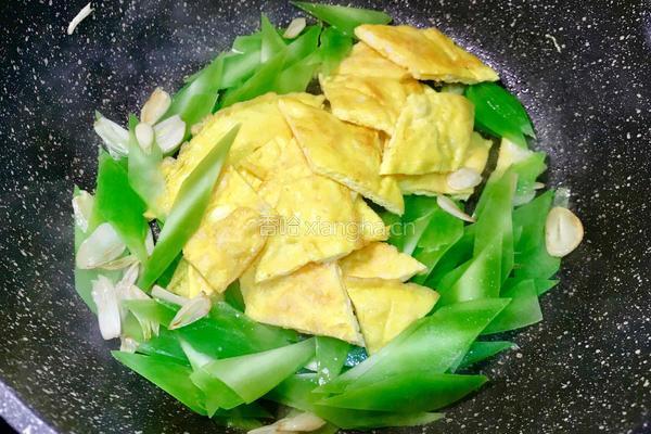 青笋炒鹅蛋的做法图解10