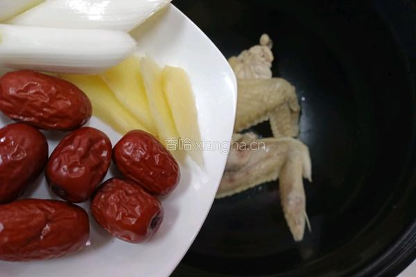红枣莲藕鸡汤的做法图解5