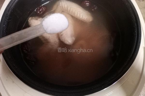 红枣莲藕鸡汤的做法图解11