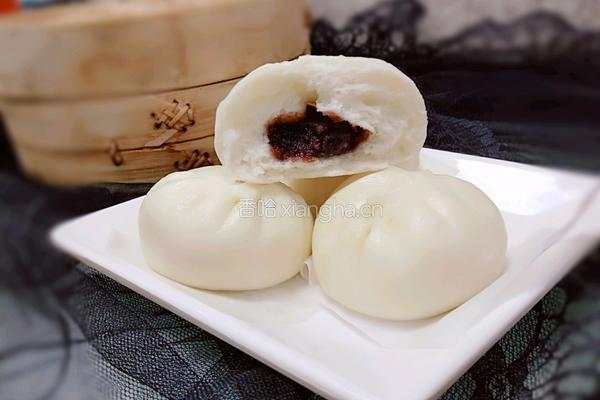 家庭版豆沙包的做法图解9