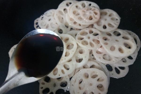 莲藕炒肉片的做法图解5