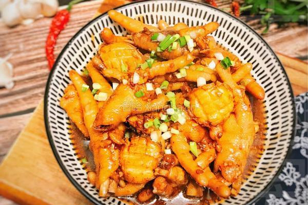 小鲍鱼红烧鸡爪的做法图解14
