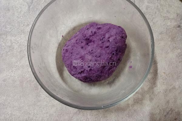 芝麻紫薯球的做法图解8