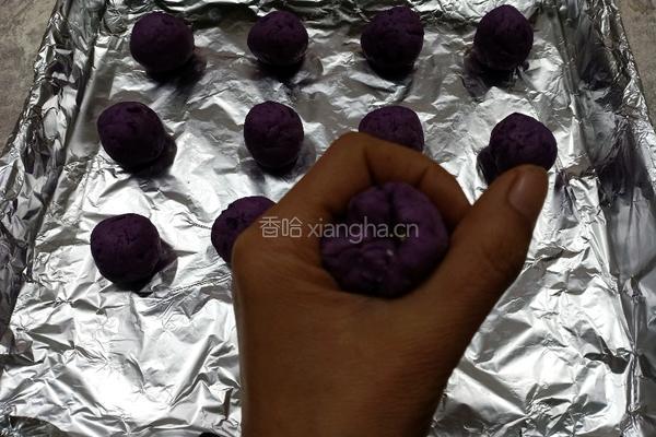 芝麻紫薯球的做法图解10