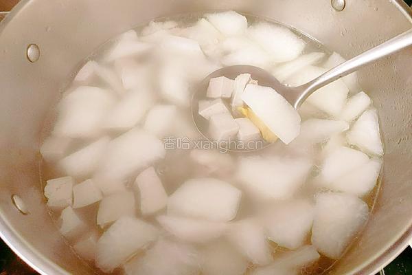 白萝卜豆腐羊肉汤的做法图解12