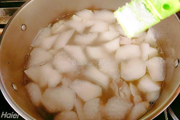 白萝卜豆腐羊肉汤的做法图解14