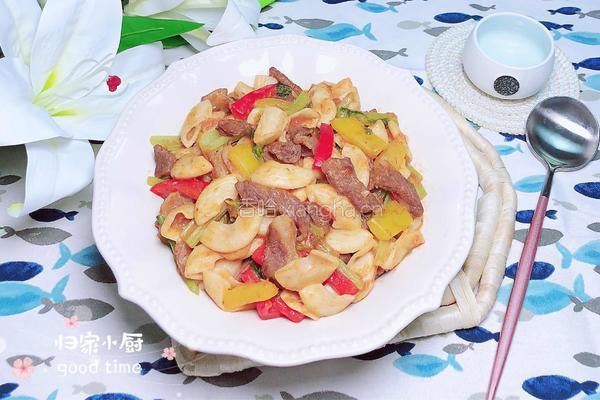 孜然羊肉猫耳朵的做法图解19
