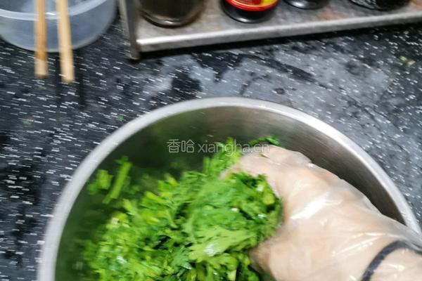 蒸茼蒿的做法图解2