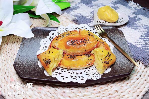 芝士榴莲酥的做法图解12