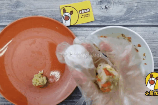 12个月宝贝生鲜，杂蔬鹅肝小饭团【小鹿优鲜】的做法图解9