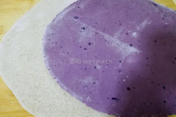 紫薯全麦营养花卷的做法图解9