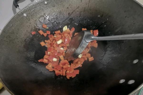 毛豆炒蛋的做法图解4