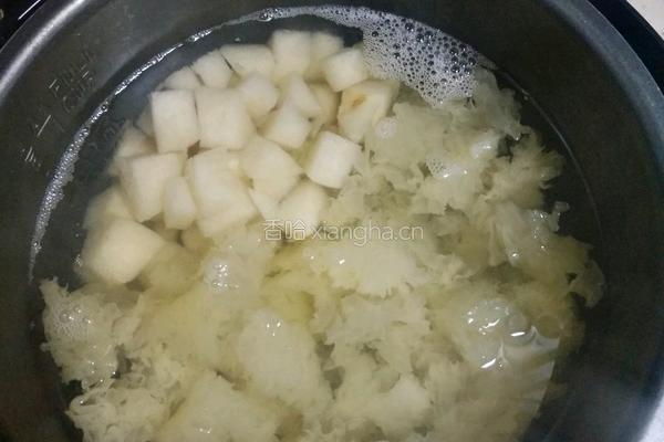  银耳雪梨汤的做法图解5