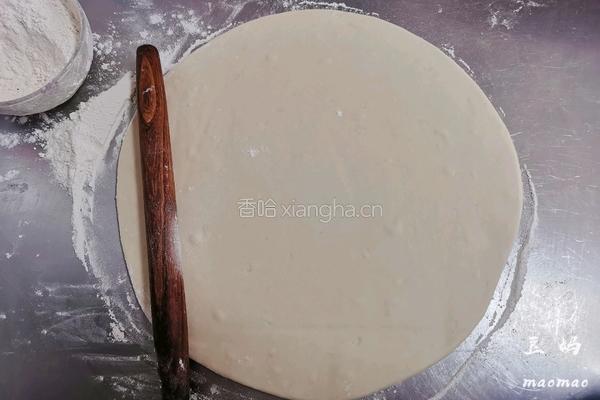 千层葱花锅盔馍的做法图解3