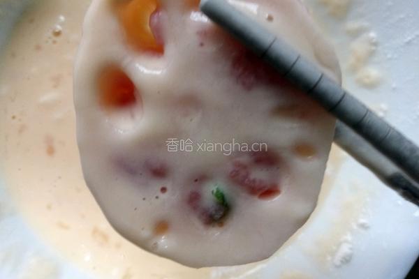 藕夹肉的做法图解4
