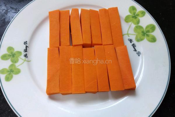 炸南瓜条的做法图解1