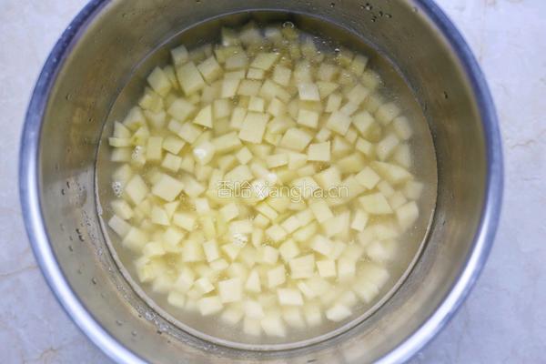土豆肉末盖饭的做法图解4