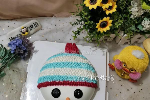 冬天里可爱的小雪人的做法图解14