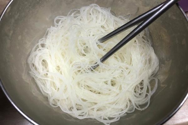 炒米粉的做法图解3