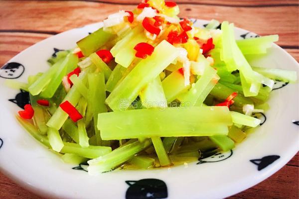 凉拌莴苣的做法图解8