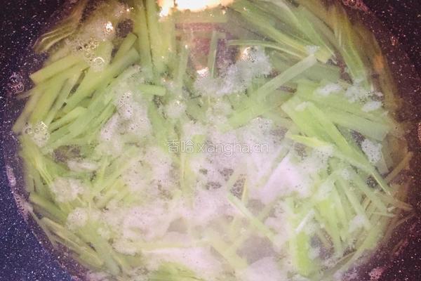 凉拌莴苣的做法图解4