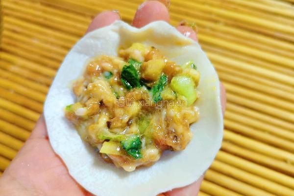 酸汤水饺的做法图解3