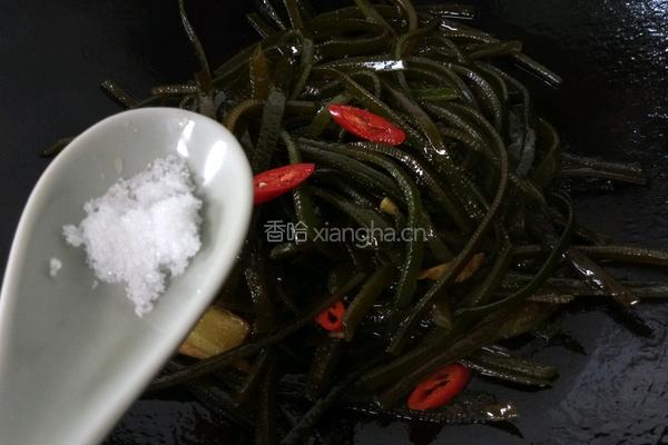 香辣海带丝的做法图解6