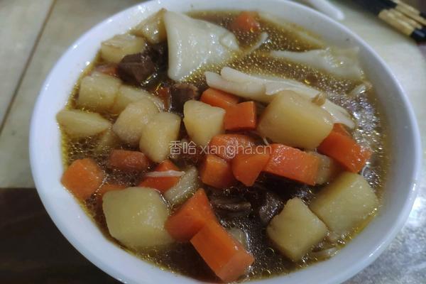 牛腩绘面片（毛豆）的做法图解5