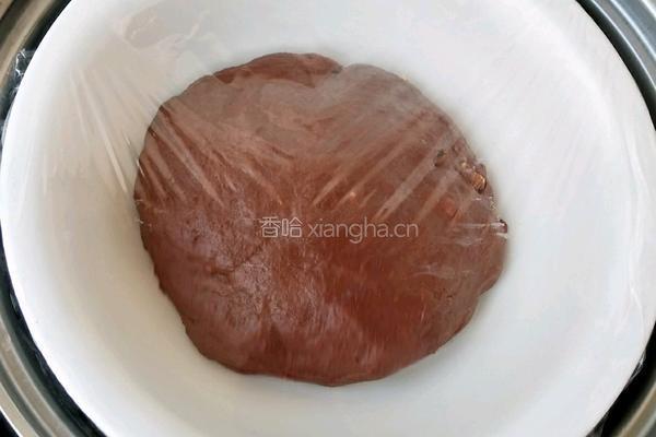 巧克力核桃面包的做法图解19