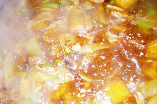 萝卜豆腐粉条的做法图解6