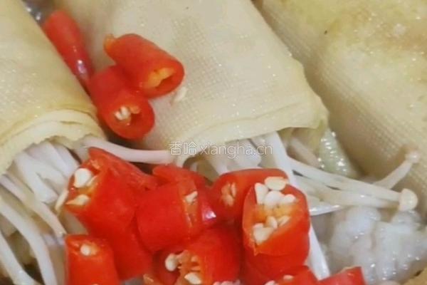 爆汁金针菇的做法图解3