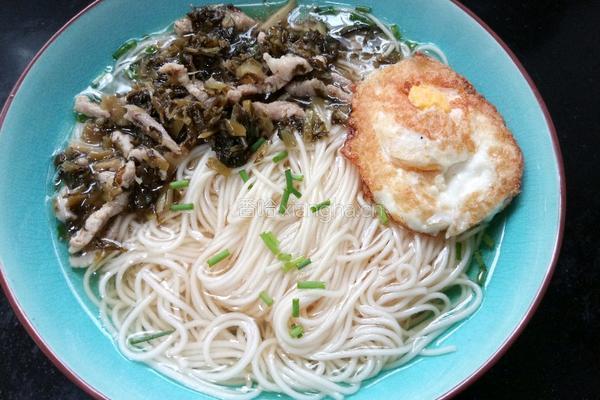 雪菜肉丝面的做法图解7