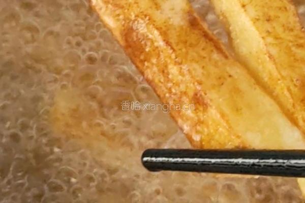 家庭薯条的做法图解5