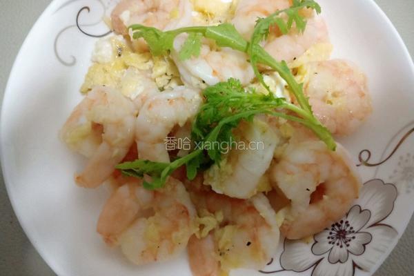 黑胡椒碎煎虾仁