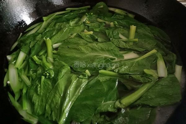 蚝油牛柳菜芯的做法图解3