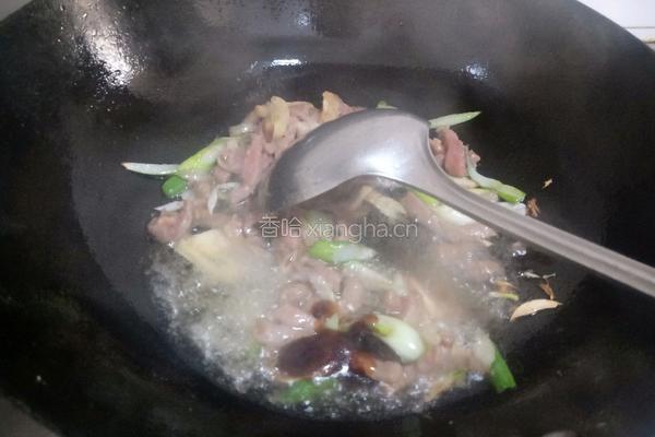 蚝油牛柳菜芯的做法图解5